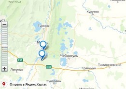 «Автомагистраль» на карте