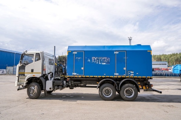 Передвижная парогенераторная установка ППУ1600/100 FAW 3250 6Х6