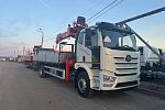 Бортовой автомобиль FAW J6L с КМУ Русман 514