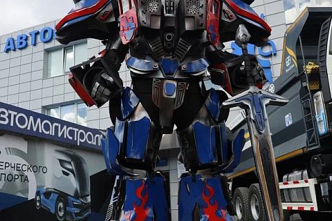 Вот такой красавец встречал гостей на клиентском дне 