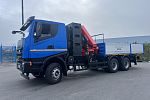 Бортовой автомобиль AMT CNG с КМУ