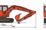 Гусеничный экскаватор Lonking CDM6135