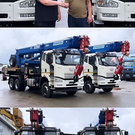 Отгрузка автокранов FAW