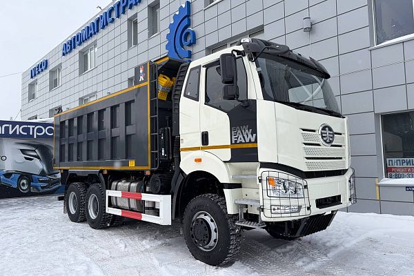 Самосвал J6P 6х6  NEW рестайлинг