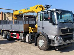 SITRAK ТХ 6X4 бортовой с КМУ