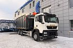 Ломовоз Howo 6х4 с КМУ