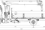 Бортовой автомобиль FAW J6L 4х2 с КМУ Kanglim 1256