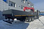 Бортовой автомобиль FAW CA 3250 с КМУ Sunhunk S-2106.
