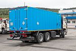 Автомобиль для перевозки взрывчатых веществ, контейнерного типа FAW J6 6х4