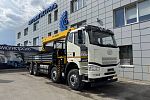 Бортовой автомобиль FAW CA3310 с КМУ Hyva HST12 E4