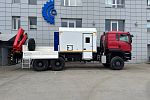 ПАРМ Sitrak 6x6 с КМУ ИМ-95