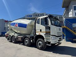 Автобетоносмеситель FAW 8х4, объем бетона 14м3,