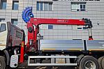 Бортовой автомобиль  FAW CA 3250 6х6  с КМУ HORYONG HRS 216