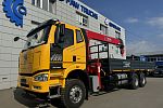 Бортовой автомобиль FAW с КМУ Horyong HRS 206
