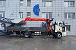 Бортовой автомобиль FAW J6L с КМУ Kanglim 1256