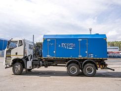 Передвижная парогенераторная установка 1600/100 FAW 3250 6Х6