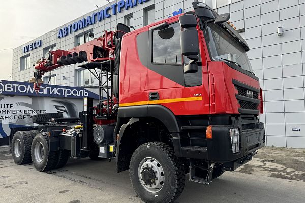 Седельный тягач УСТ 5453 АМТ N.V.632910 (6х6) с Horyong 216 