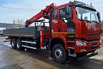 Бортовой автомобиль FAW c КМУ двигатель 460 л.с.