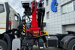 Седельный тягач FAW 3250 6х4 с КМУ Sunhunk K-238  