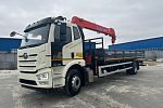 Бортовой автомобиль FAW J6L с КМУ Русман 514