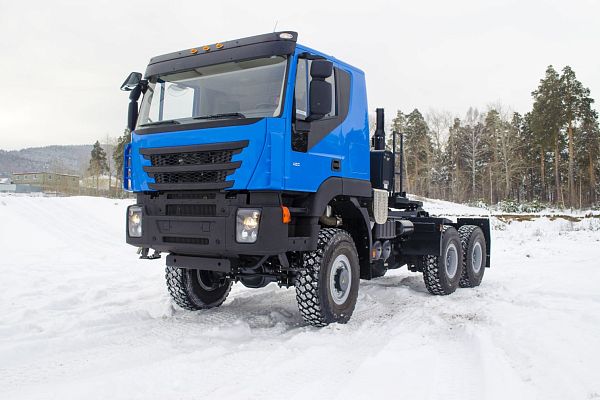 Седельный тягач «АМТ N.V. 632910» 6х6 , односкатная ошиновка