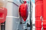 Автомобиль для перевозки взрывчатых веществ, контейнерного типа FAW J6 6х4