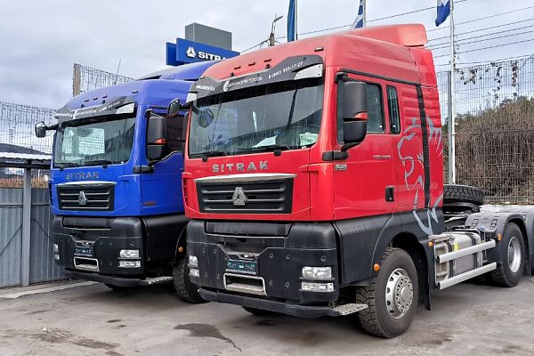 Тягач рессорный SITRAK C7 6х4